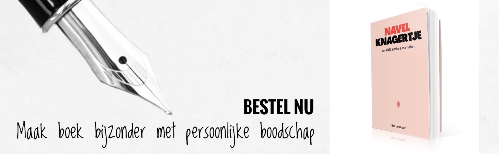 Banner boek Navelknagertje